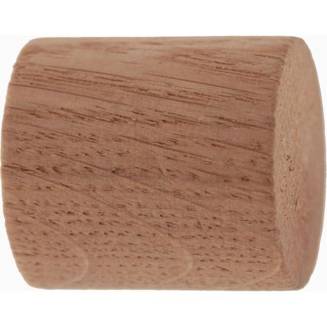 Embouts de tringle à rideau en bois naturel D28 – Finition élégante pour tringles de diamètre 28mm – Pour décoration intérieure – Ateliers 28