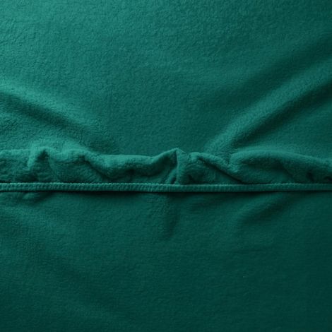 Lenzuolo in pile Thermosoft - Verde bottiglia 220x200 (1/5)