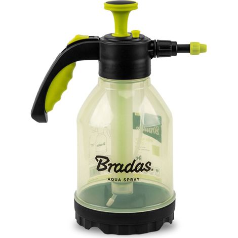 Spruzzatore a pressione Aqua Spray trasparente da 1,5 litri con lancia Bradas, resistente. (1/5)