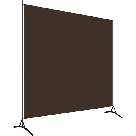 Paravent Cloison de séparation 1 panneau, Pour Jardin, Balcon, Terrasse Marron 175x180 cm OIB7599E (1/5)