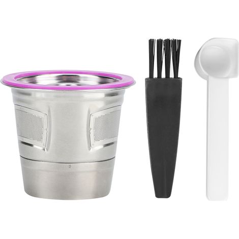 Capsule de café réutilisable en acier inoxydable pour machine Keurig, accessoire de cafetière durable et écologique. (1/5)