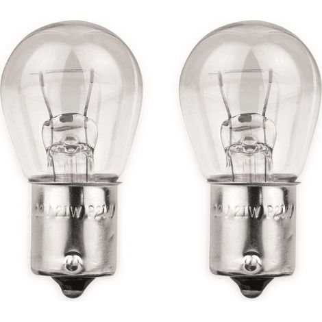EUFAB KFZ-Glühlampe 12 V, 21 W, BA15S 2 Stück