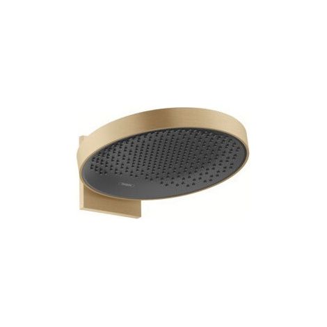 tête de douche 360 1jetavec bras de douche bronze brossé