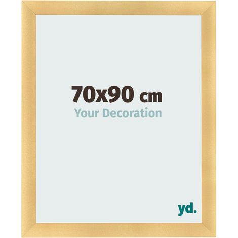 yd. - Cadre photo 70x90 - Or Mat - MDF - Pisa (1/5)