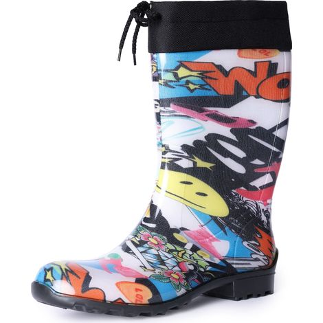 Ladeheid Bottes de Pluie Femme LA-968 (Journal, 36 EU) (1/5)
