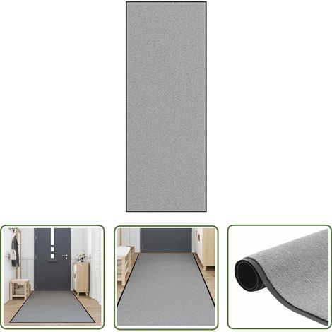 vidaXL Fußmatte Grau 115x300 cm (1/5)