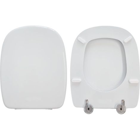 Copriwater Dolomite Fleo compatibile in poliestere bianco (1/5)