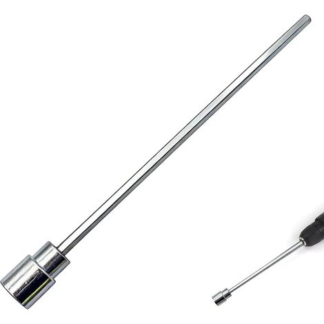 30cm Adaptateur de Prise pour Caravane - Extension 3/4" pour Fixations de Coin, Douille Hexagonale 19mm et Tige Hexagonale Durable pour Caravane et Mobil-Home (1/5)
