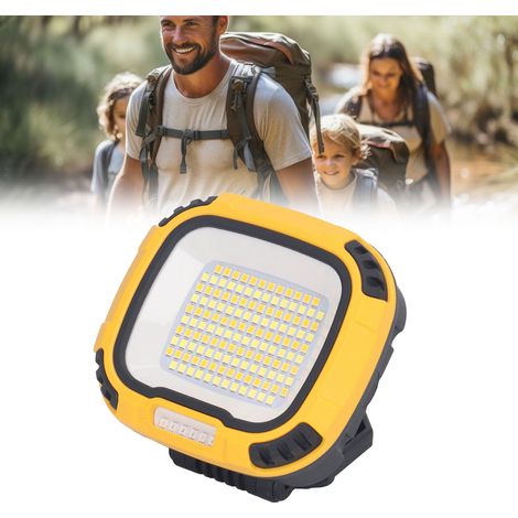 Tragbare LED-Arbeitsleuchte, wiederaufladbarer Außenscheinwerfer, geeignet zum Wandern, Arbeiten, Autoreparaturen, Werkstätten usw. (1/5)