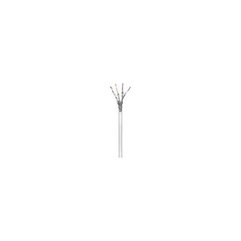 Goobay 94224 "Cable de red cat 6", "S/FTP (PiMF), 305 m Color Blanco/Negro