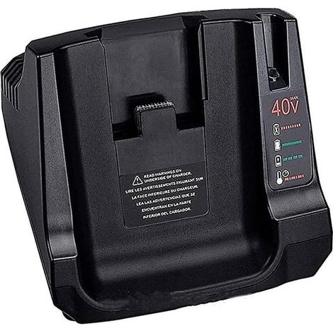Ecleanfy - Chargeur de batterie 36 V 40 V Max, Black + Decker LCS36 LCS40 Li-ion (chargeur uniquement, batterie non incluse) (1/5)