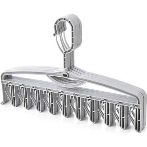 Drying rack to clothing multifunctional in plastic, drying rack creative, bracket of storage for towels anti-falls, hanger for (1/4)