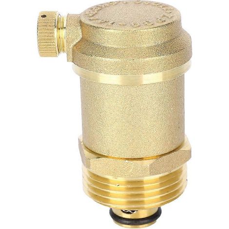 Valve de purge automatique pour climatisation, vanne à pointeau, filetage en laiton, valve de sortie 5/4 pouce