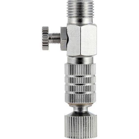 Accessoires pour aérographes : Raccord pour aérographe (déconnexion), Réglage du débit d'air (1/5)