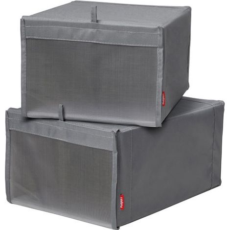 Aufbewahrungsbox für Schuhe, faltbar, 2 Stück – Rayen