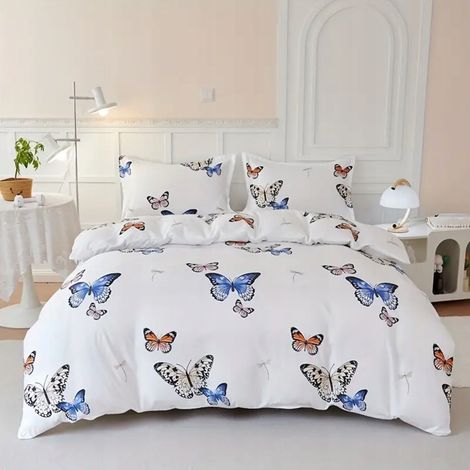 JUEGO DE CAMA 220x200 + 2 FUNDAS DE ALMOHADA 70x80 ALGODÓN SATÉN - VARIOS ESTAMPADOS