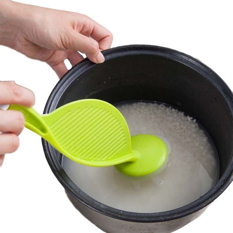 Reisfilter – Getreidesieb aus Kunststoff und Silikon – Zum Waschen und Abtropfen von Reis – 1 Stück