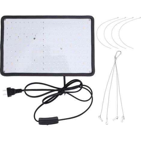 LED élèvent le spectre complet de panneau lumineux pour les plantes d'intérieur 180 LED serres de lampe de croissance. (1/5)