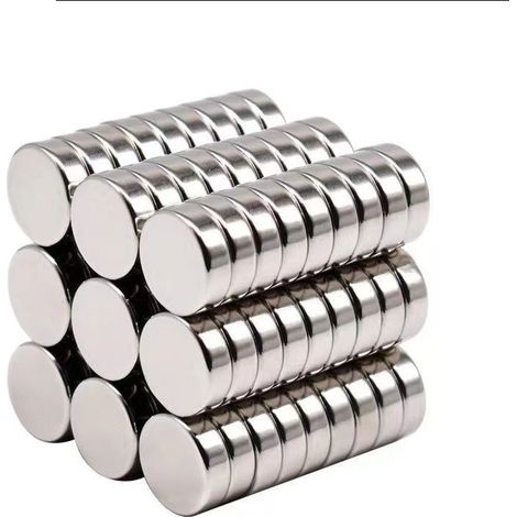 100 mini aimants ronds en néodyme - Jeu d'aimants puissants - Aimants en néodyme - Accessoires magnétiques multifonctionnels - Petits aimants ronds - NdFeB (1/5)