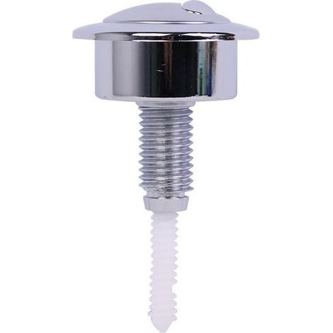 Bouton Chasse D Eau - Double Action 48 Mm - Pour Reservoir Wc - Compatible Valve Siamp Optima 49 - 1 Piece (1/5)
