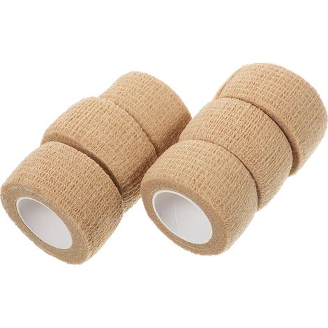 Lot de 6 rouleaux bandes adhésives pour pieds chaises, en non-tissé et (1/5)