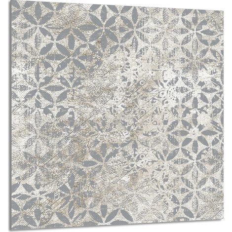 Panneau de verre pour cuisine 60x65 Gris (1/5)