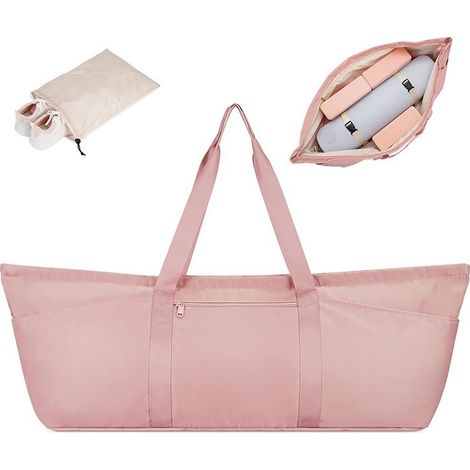sac sport voyage yoga r femme avec compartiment à chaussures et poche imperméable, sport Pilates le (1/5)