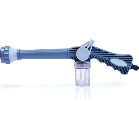 Pistolet à mousse multifonction 8-en-1 — Arrosage du jardin et lavage de voiture haute pression-DELKEVIC (1/4)