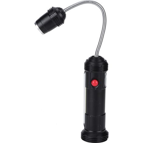 Lampe de travail LED COB E39 Rechargeable USB Aimant Puissant Aluminium Aviation Éclairage Camping Réparation Polyvalent (1/4)