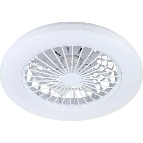 PLAFONIERA LED VENTILATORE 48 CM 30 W STELLATO - 2 pezzi (1/2)