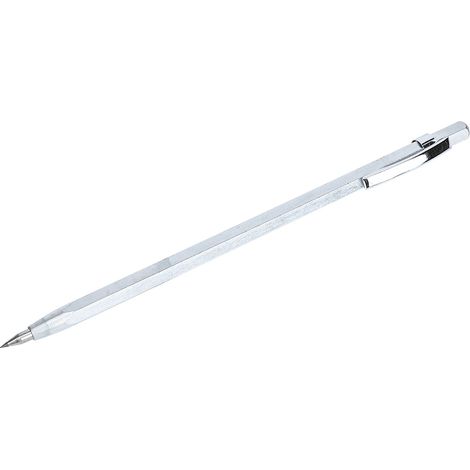 Stylo à graver pour métaux avec pointe en acier au tungstène, adapté aux outils manuels de gravure sur verre, céramique et métal. (1/5)