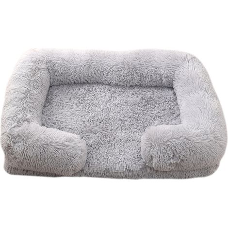 - Lit Orthopédique Déhoussable Et Lavable - Protection Canapé Avec Bords Rehaussés - Coussin Anti Stress Doux - 1 Pièce (1/5)