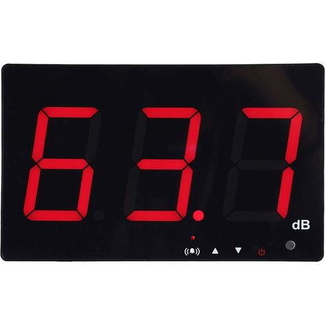 Professional Sound Level Meter with Fixed Alarm Thresholds Portable Digital LCD Decibel Meter 30130 dB