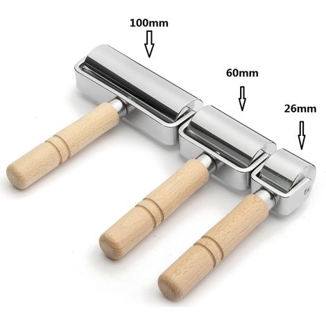 25mm Leather Edge Creaser Roller Tool — DIY Handcraft Creasing Tool (1/5)