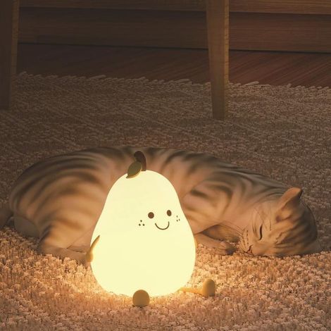 Veilleuse LED colorée pour enfants, veilleuse Yali, jolie veilleuse cadeau, décoration de chambre (1/5)