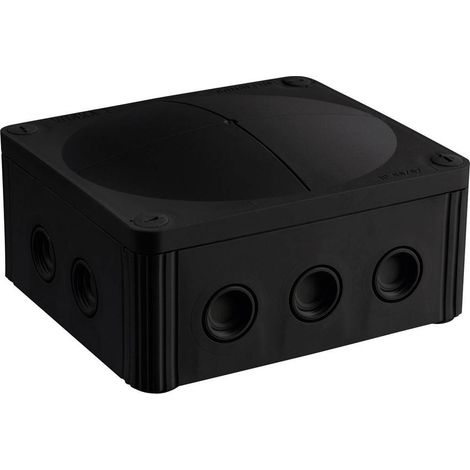 Wiska 10101460 Cassetta di derivazione (L x L x A) 160 x 140 x 81 mm Nero IP66/IP67 1 pz.