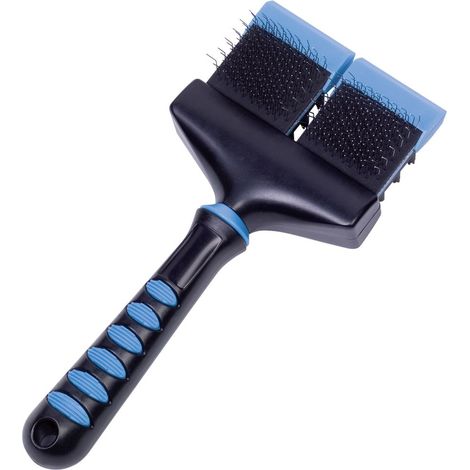 Nobby Comfort Line flexible Bürste doppelt 2 Köpfe Bürste
