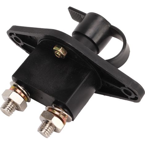 12V 24V Coupe-Circuit Étanche 200A 1000A Interrupteur Déconnecteur de Batterie avec Clé Universel pour Auto