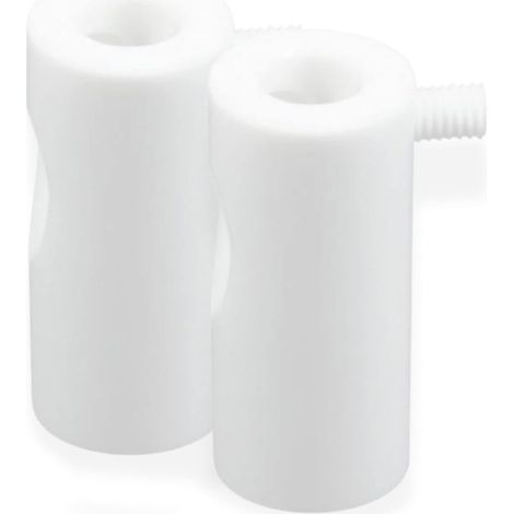 CCYKXAPack de 2 Crochets de Plafond Décentralisateurs Blancs Déplacement de Lumière pour Lampes Décentralisateur pour Lampes Murales ou de Plafond (1/5)