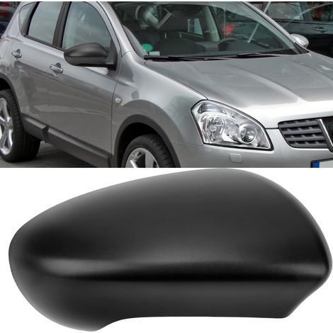 Capot de Rétroviseur Latéral Droit ABS Noir pour Nissan Qashqai J10 2007‑2014, Protection de Rétroviseur Extérieur (1/5)