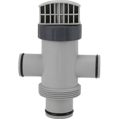 Vanne d'arrêt double voie Intex 11872, accessoire en plastique pour piscines hors sol et entretien des pompes de piscine (1/4)