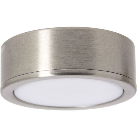 Xanlite – Spot encastrable LED 3W IP44 – Lumière variable 3000K/4000K – Angle 110° – Métal brossé – Fixation encastrée ou saillante – ECPKSP250S