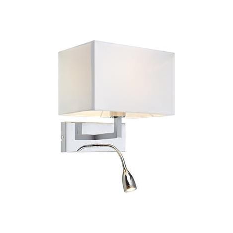 Applique Led avec liseuse chrome Savoy - MarkSlöjd (1/4)