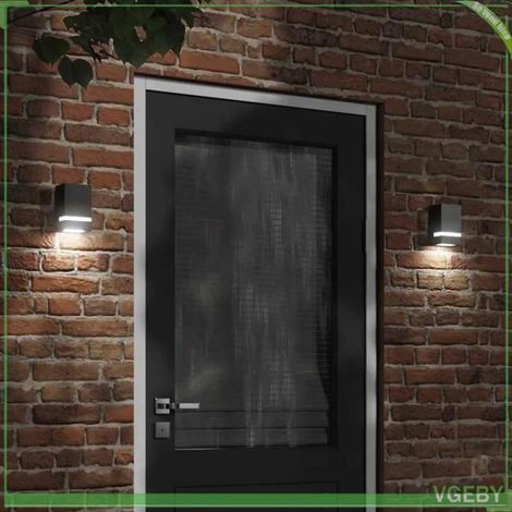 4006333 Applique murale d'extérieur noir acier inoxydable (1/5)