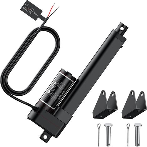 Actionneur Linéaire 12V 3000N IP65, Course 150mm, 5mm/s (1/5)