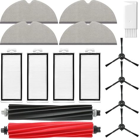 Kit d'accessoires de rechange de couleur pour balayeuse à pierres Roborock Q5Pro/Q5 PRO +/Q8 Max /Q8 Max (1/5)