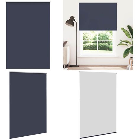 vidaXL Verdunkelungsrollo Marineblau 165x210 cm Stoffbreite 161,6 cm (1/5)