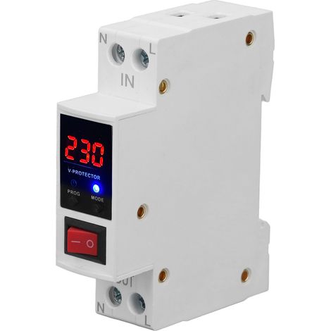 Protecteur de tension de récupération automatique monophasé, dispositif de protection supérieur, commutateur de réinitialisation automatique (1/5)