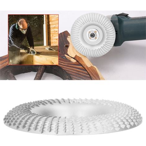 Disque de ponçage pour le travail du bois de 22 mm, meule d'affûtage, argent (1/5)