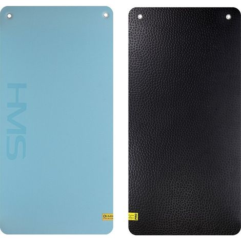 TAPIS DE FITNESS CLUB BLEU-NOIR AVEC TROUS PREMIUM (1/5)